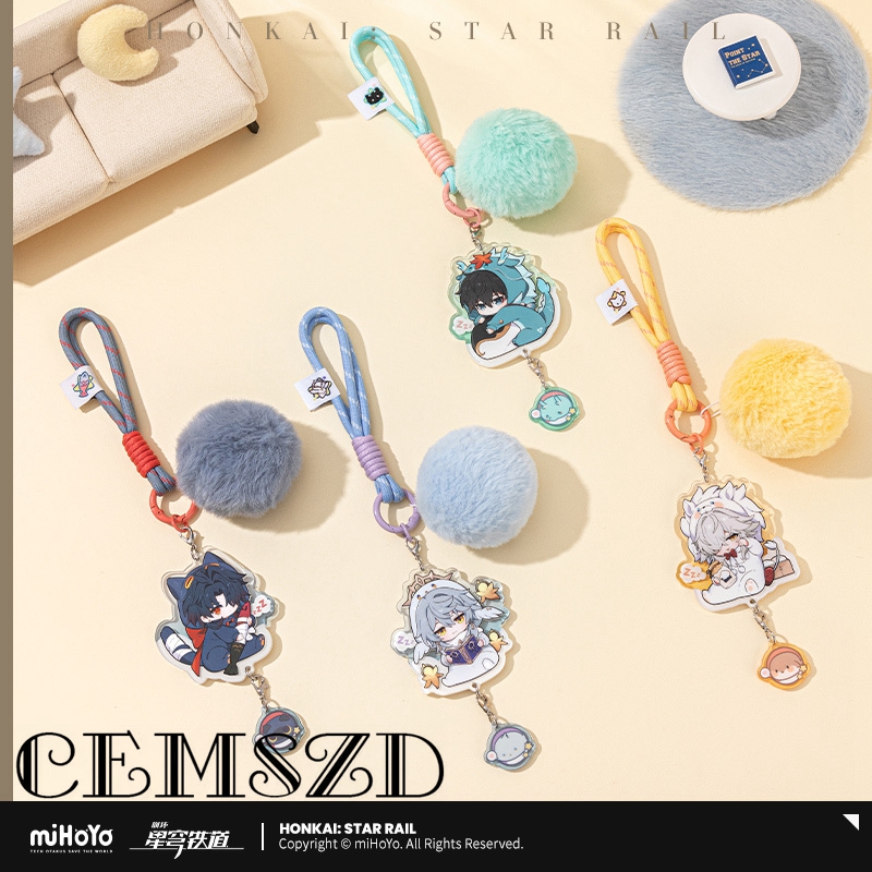 Keyblade Cosplay Prop - [Authentique] Porte-clés Ornement Cosplay Officiel MiHoYo