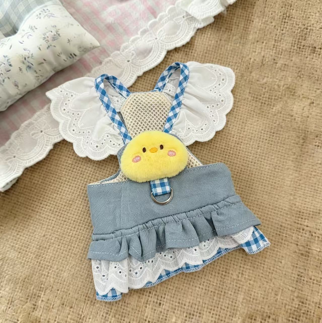 D Ring Strap - Robe à bretelles pour animaux de