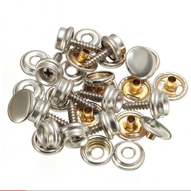 Snap Fastener Set - Kit de fixation à pression en
