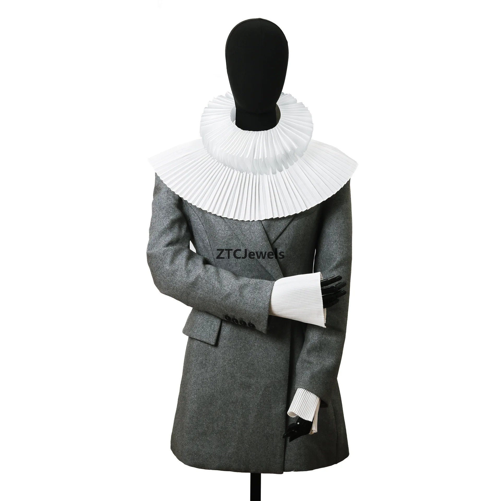 Collier ras-du-cou rétro en fo - Detachable Cosplay Prop avis et prix