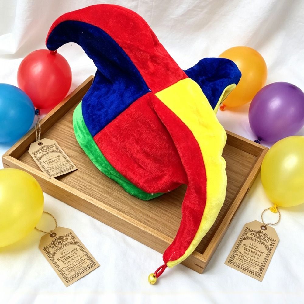 Chapeau de Clown Multicolore à - Cosplay Prop Patterns avis et prix