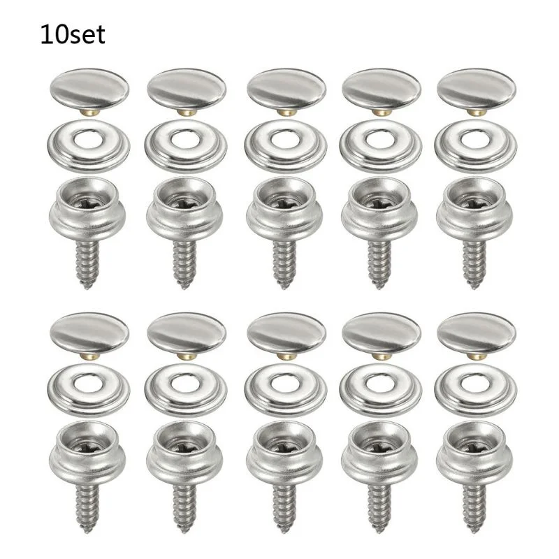 Kit de fixation à pression en  - Snap Fastener Set avis et prix